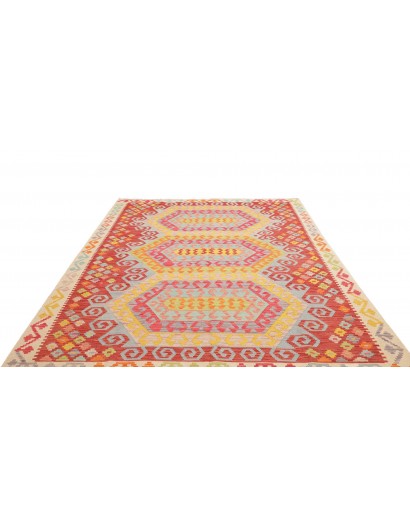 Tappeto Kilim Afghanistan marrone 206x288