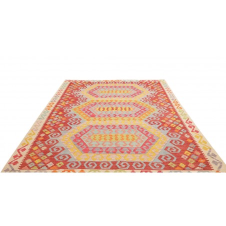 Tappeto Kilim Afghanistan marrone 206x288