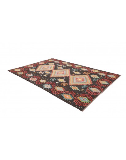 Tappeto Kilim Afghanistan marrone 206x291
