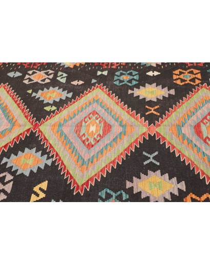 Tappeto Kilim Afghanistan marrone 206x291