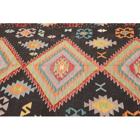 Tappeto Kilim Afghanistan marrone 206x291