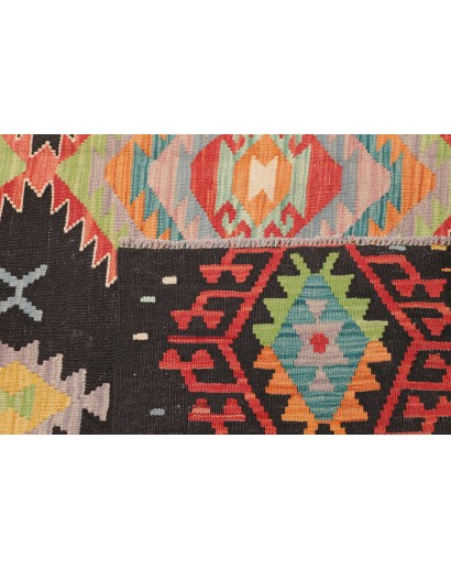 Tappeto Kilim Afghanistan marrone 206x291