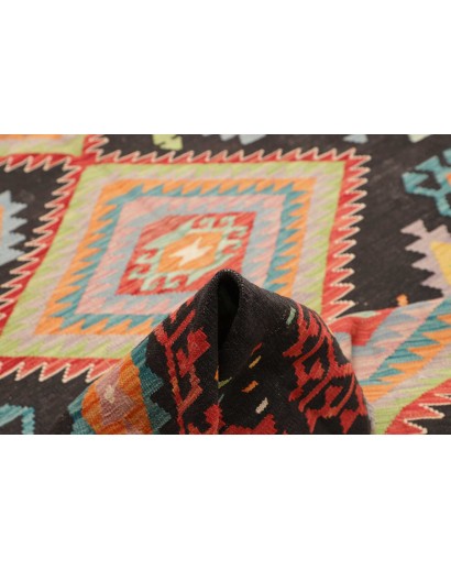 Tappeto Kilim Afghanistan marrone 206x291