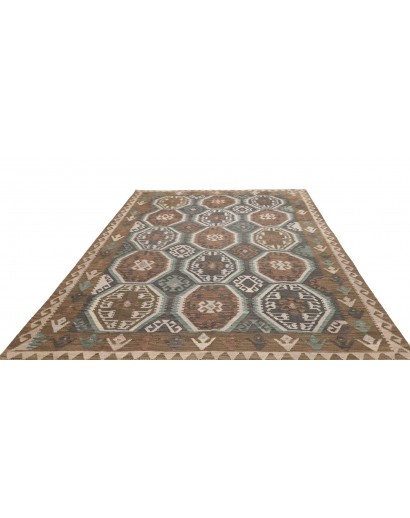Tappeto Kilim Afghanistan azzurro 211x296
