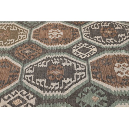 Tappeto Kilim Afghanistan azzurro 211x296