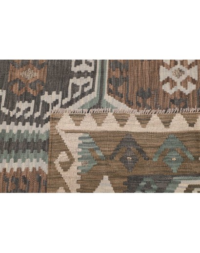 Tappeto Kilim Afghanistan azzurro 211x296