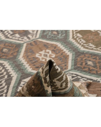 Tappeto Kilim Afghanistan azzurro 211x296