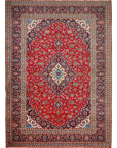 Tappeto Ardakan Persia marrone giallo 248x347