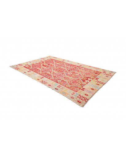 Tappeto Kilim Afghanistan marrone 206x311