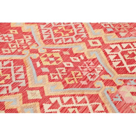 Tappeto Kilim Afghanistan marrone 206x311