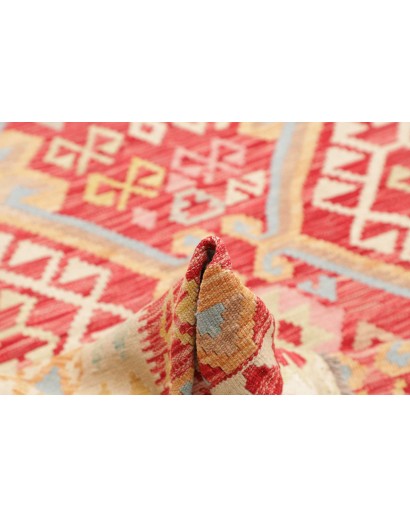 Tappeto Kilim Afghanistan marrone 206x311