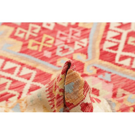 Tappeto Kilim Afghanistan marrone 206x311