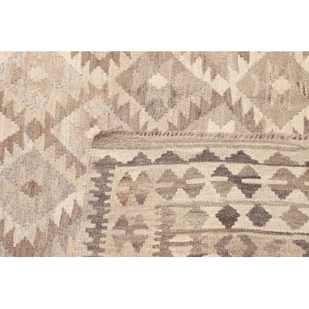 Tappeto Kilim Afghanistan beige azzurro 198x291