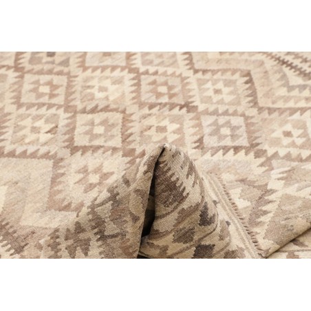 Tappeto Kilim Afghanistan beige azzurro 198x291