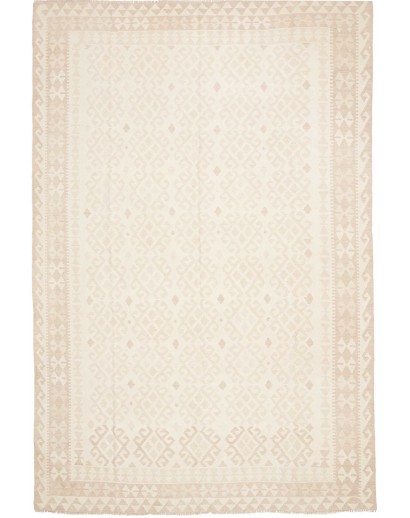 Tappeto Kilim Afghanistan bianco 204x302