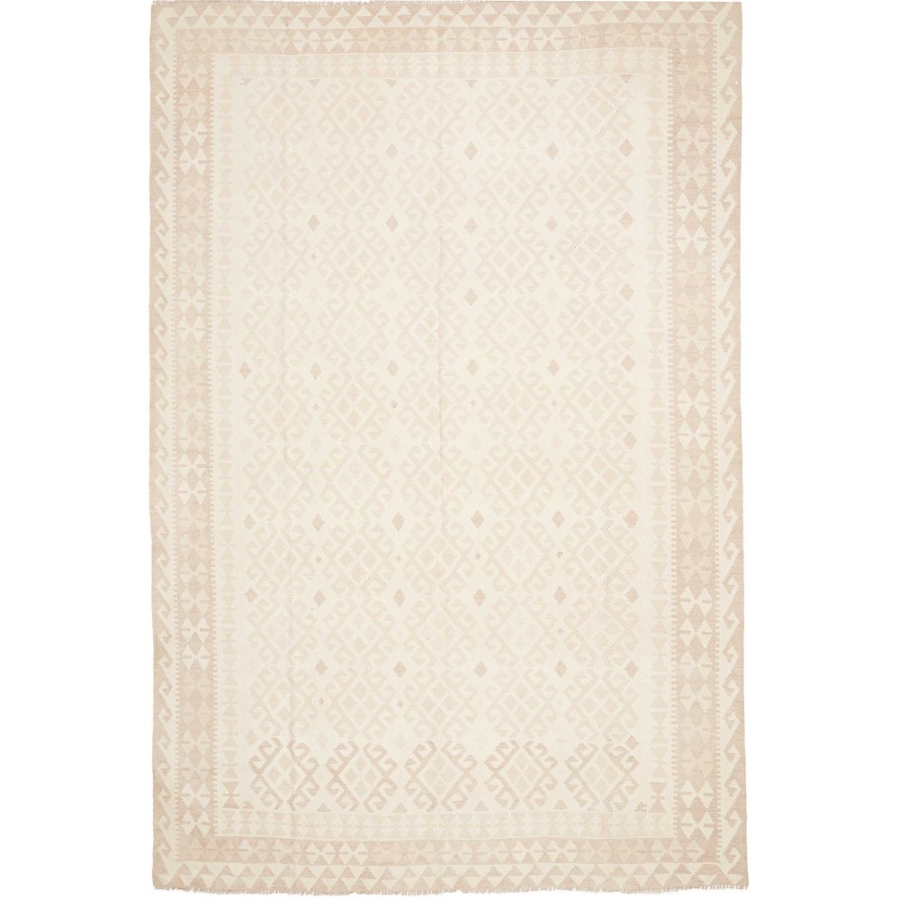 Tappeto Kilim Afghanistan bianco 204x302