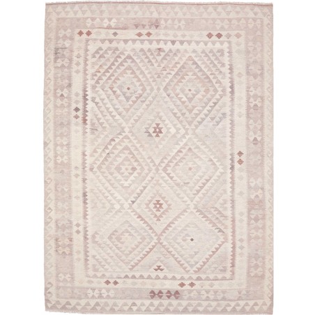 Tappeto Kilim Afghanistan bianco 207x286
