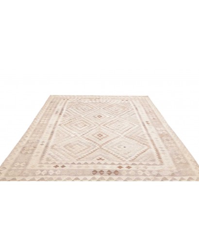 Tappeto Kilim Afghanistan bianco 207x286
