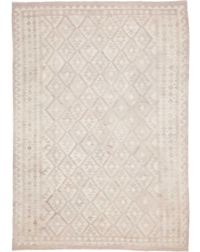 Tappeto Kilim Afghanistan bianco 209x292