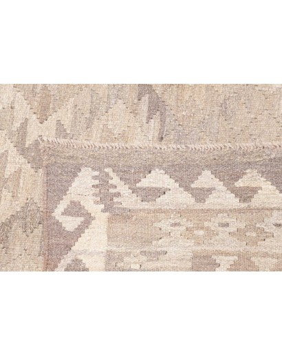 Tappeto Kilim Afghanistan beige bianco 208x286