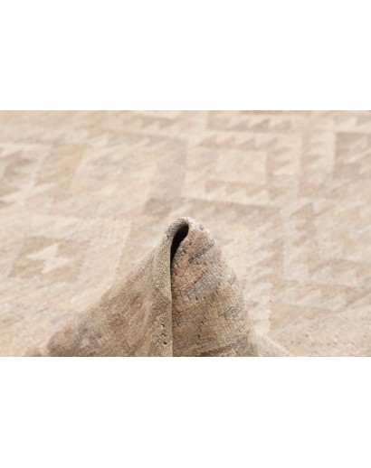 Tappeto Kilim Afghanistan beige bianco 208x286