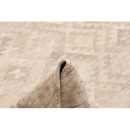 Tappeto Kilim Afghanistan beige bianco 208x286