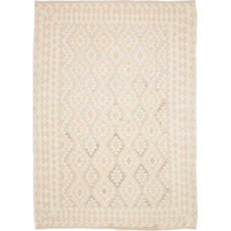 Tappeto Kilim Afghanistan bianco 203x281