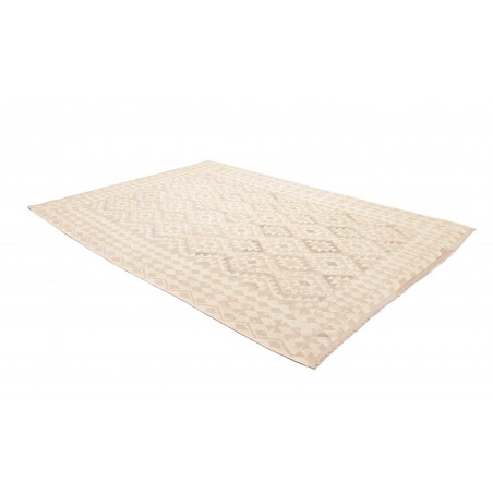 Tappeto Kilim Afghanistan bianco 203x281