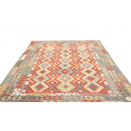 Tappeto Kilim Afghanistan marrone 204x297