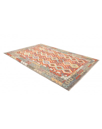 Tappeto Kilim Afghanistan marrone 204x297