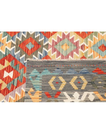 Tappeto Kilim Afghanistan marrone 204x297