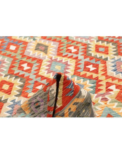 Tappeto Kilim Afghanistan marrone 204x297