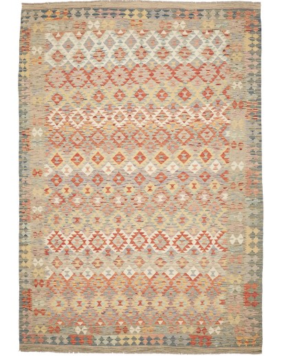 Tappeto Kilim Afghanistan marrone 205x300