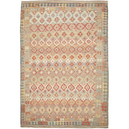 Tappeto Kilim Afghanistan marrone 205x300