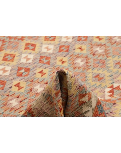 Tappeto Kilim Afghanistan marrone 205x300