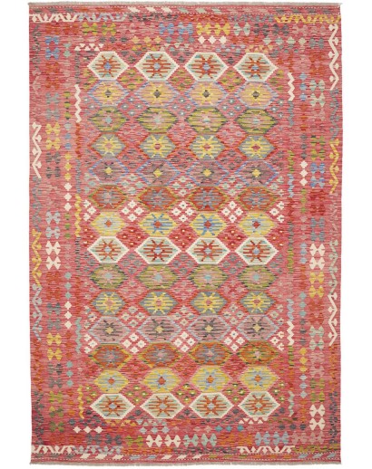 Tappeto Kilim Afghanistan marrone 203x298