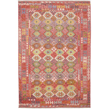 Tappeto Kilim Afghanistan marrone 203x298
