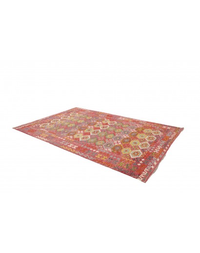 Tappeto Kilim Afghanistan marrone 203x298