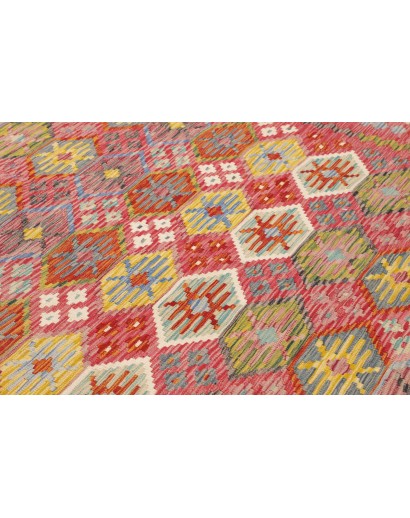 Tappeto Kilim Afghanistan marrone 203x298