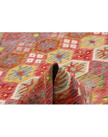 Tappeto Kilim Afghanistan marrone 203x298