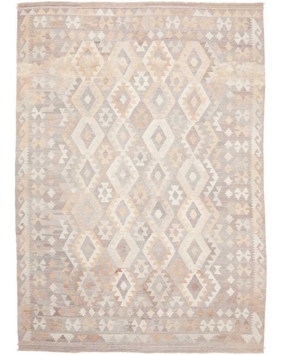 Tappeto Kilim Afghanistan bianco 205x282