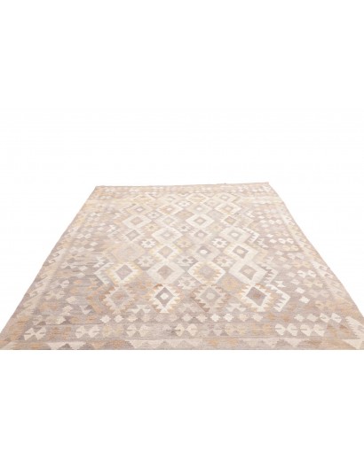 Tappeto Kilim Afghanistan bianco 205x282