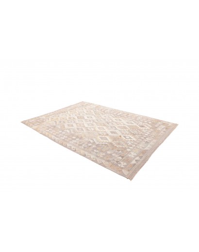 Tappeto Kilim Afghanistan bianco 205x282