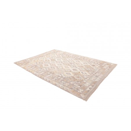 Tappeto Kilim Afghanistan bianco 205x282