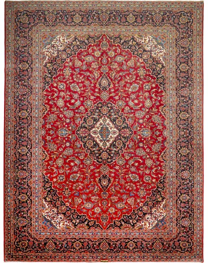 Tappeto Ardakan Persia marrone giallo 300x394