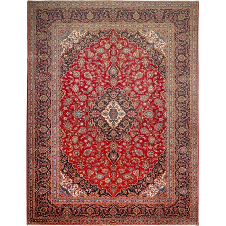 Tappeto Ardakan Persia marrone giallo 300x394