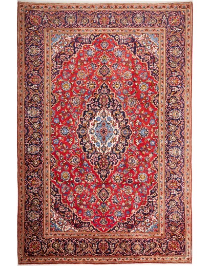 Tappeto Ardakan Persia marrone arancione 198x296