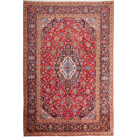 Tappeto Ardakan Persia marrone arancione 198x296