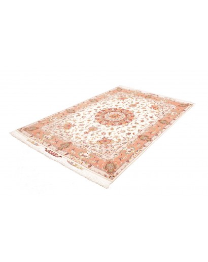Tappeto Tabriz 70 Raj Persia beige marrone 148x219