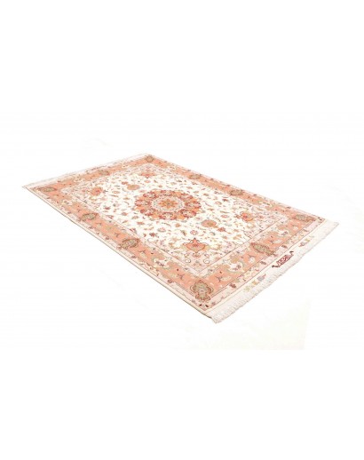Tappeto Tabriz 70 Raj Persia beige marrone 148x219